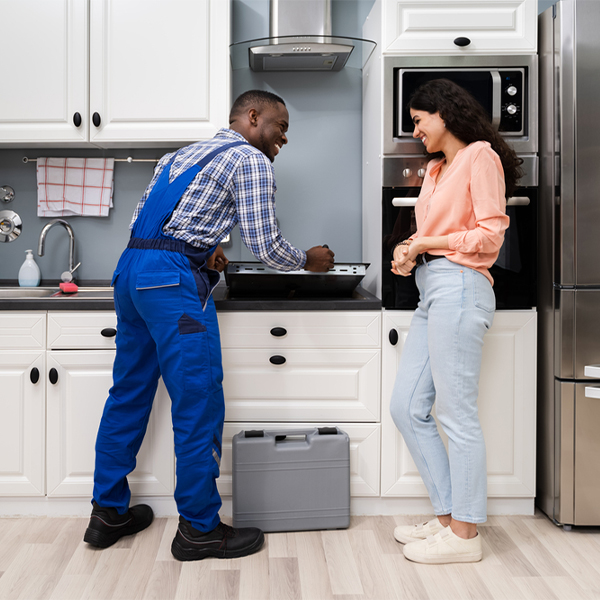 can you provide an estimate for cooktop repair before beginning any work in Lawai